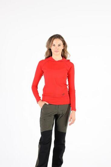 Sonatra - Koszulka z kapturem 100% wełna merino (195 g/m²)