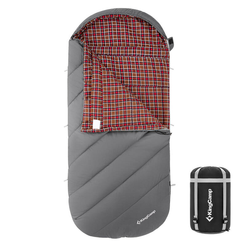 Sac de couchage d'hiver Freespace 250 large coton 12°C