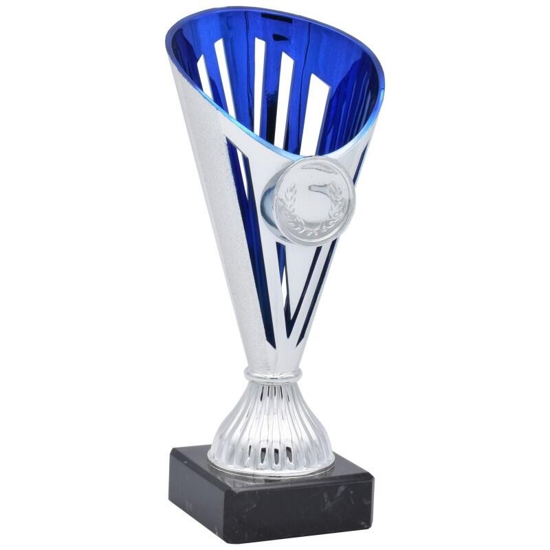 Copa Deportiva 17 cm 8717 Plata/Azul