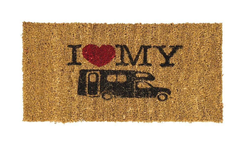 Bo-Camp - Deurmat - Camper - 100% Kokosvezel - 60x40 cm 5/7