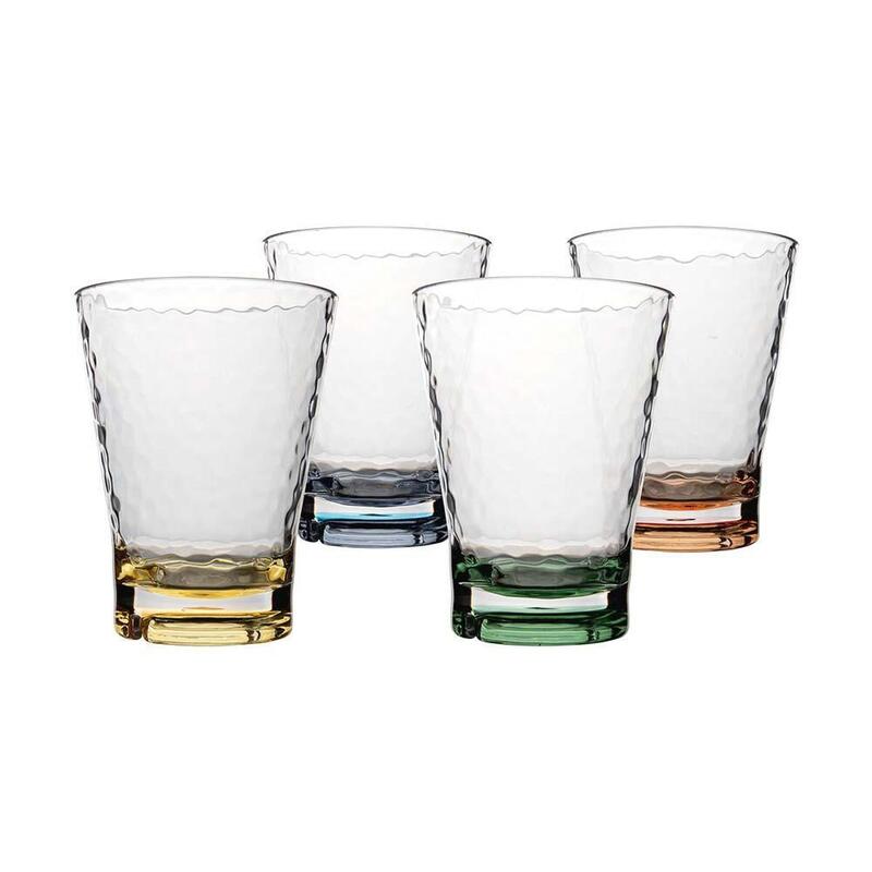 Bo-Camp - Pastel collection - Waterglas - Arbois - 350 ml - 4 Stuks