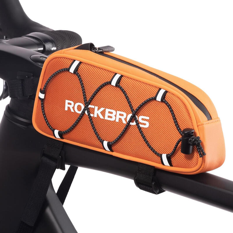 Torba rowerowa na ramę płetwa Rockbros 039 sztywna 2/6