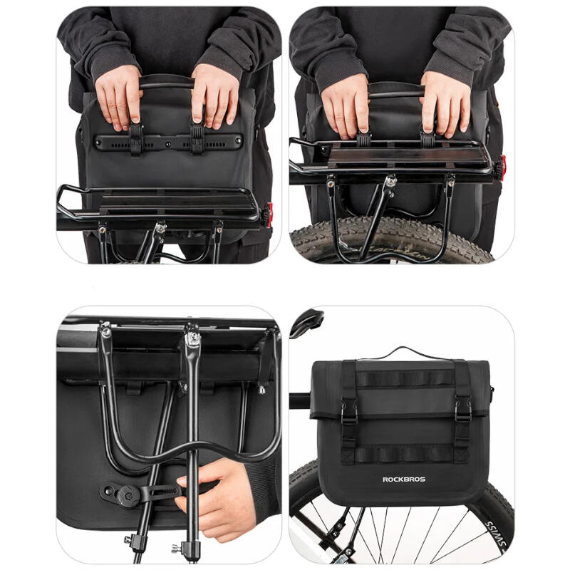 Sakwa rowerowa na bagażnik boczna Rockbros 9l AS-127 5/7