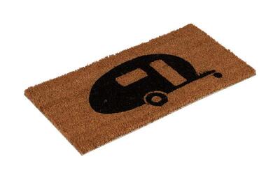 Bo-camp - deurmat - caravan - 100% kokosvezel - 60x40 cm