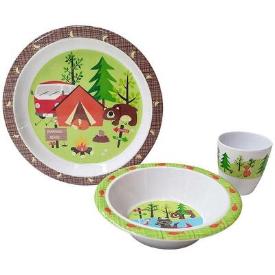 Gimex kids line servies adventure 3-delig