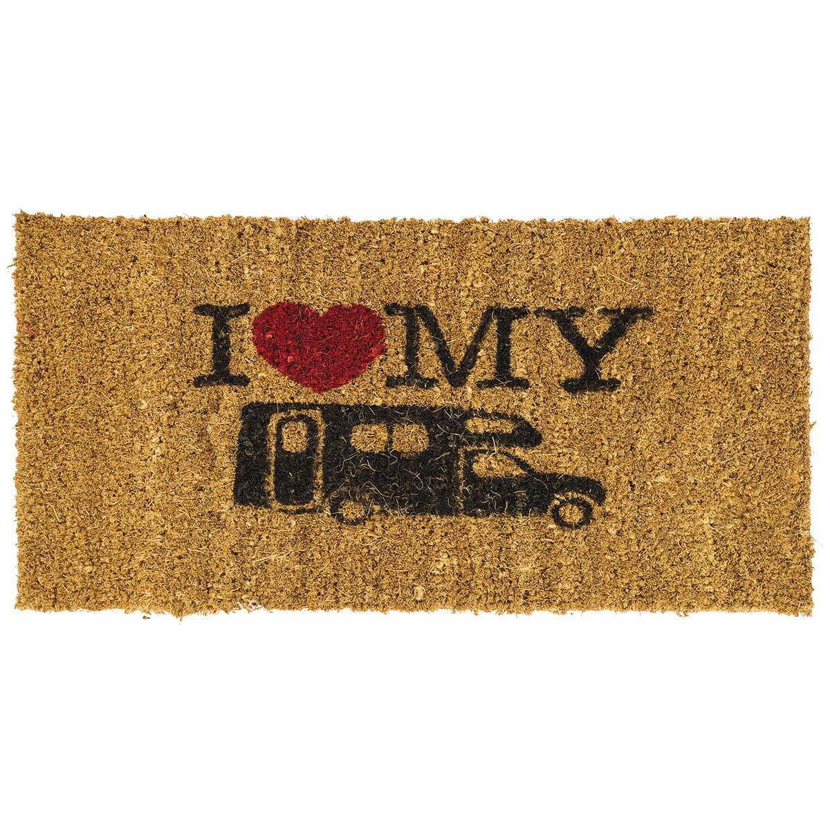 Bo-Camp - Deurmat - Camper - 100% Kokosvezel - 60x40 cm 6/7