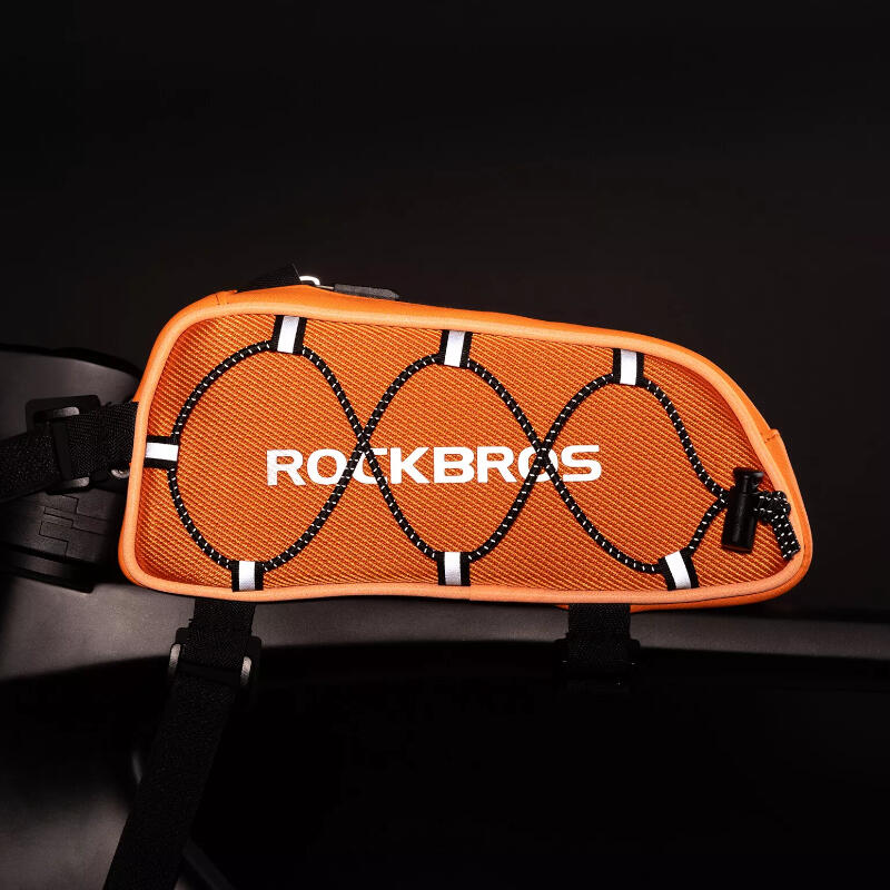 Torba rowerowa na ramę płetwa Rockbros 039 sztywna 3/6