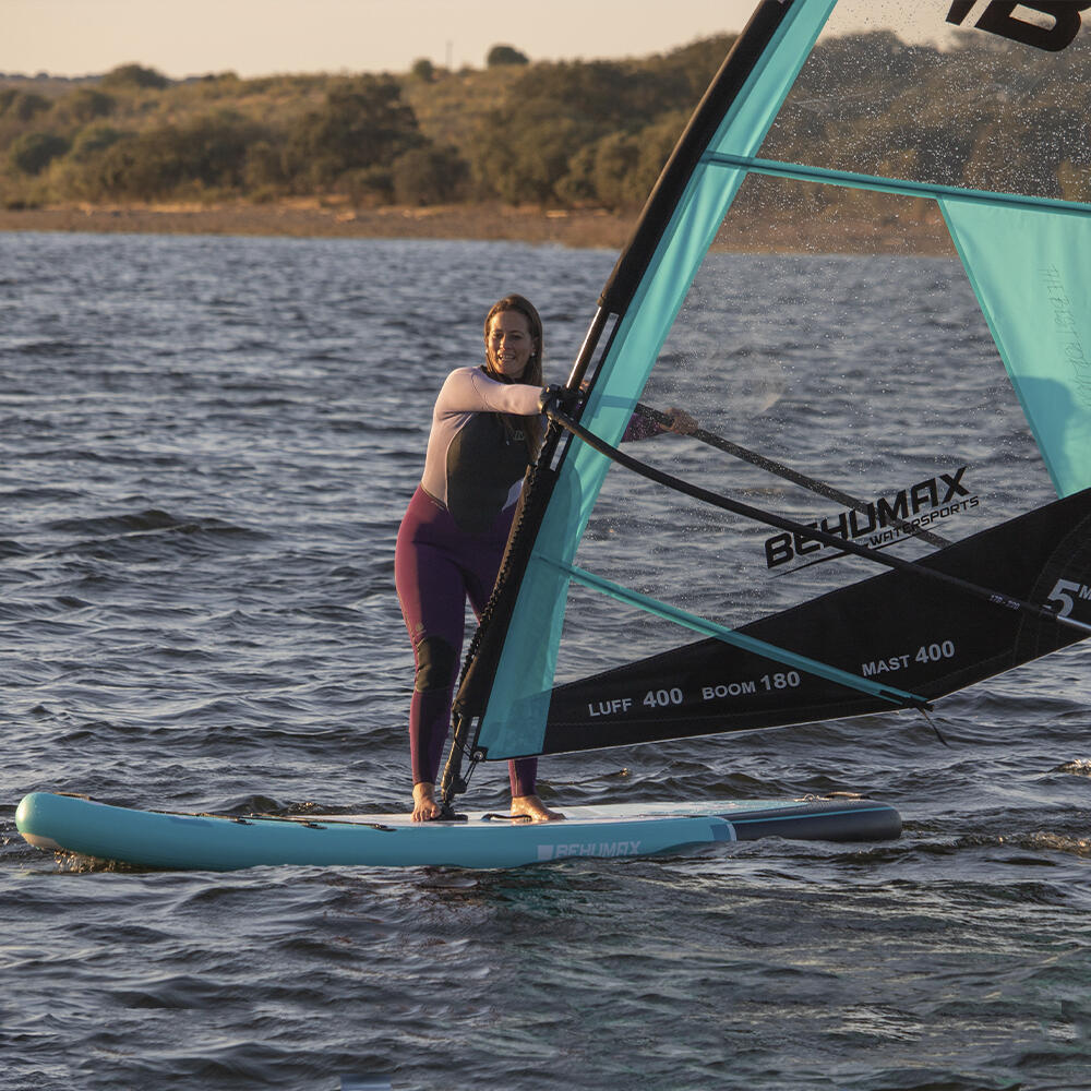 Pack Tabla de Windsurf Be Wave 10.6 PRO + Vela 5 Metros 4/4