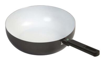 Uo sprint eco wokpan koekenpannen zwart, wit
