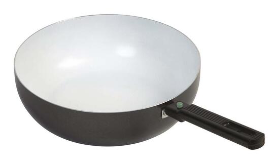 Bo-Camp - Wok - Sprint ECO - Abnehmbarer Griff - Al - Ø 28 cm