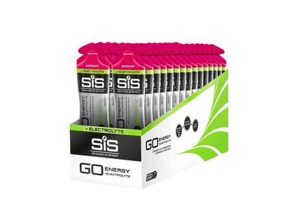 SIS GO Energy + Electrolyte Gels (30x60ml) Lemon & Mint - Energie & Ausdauer