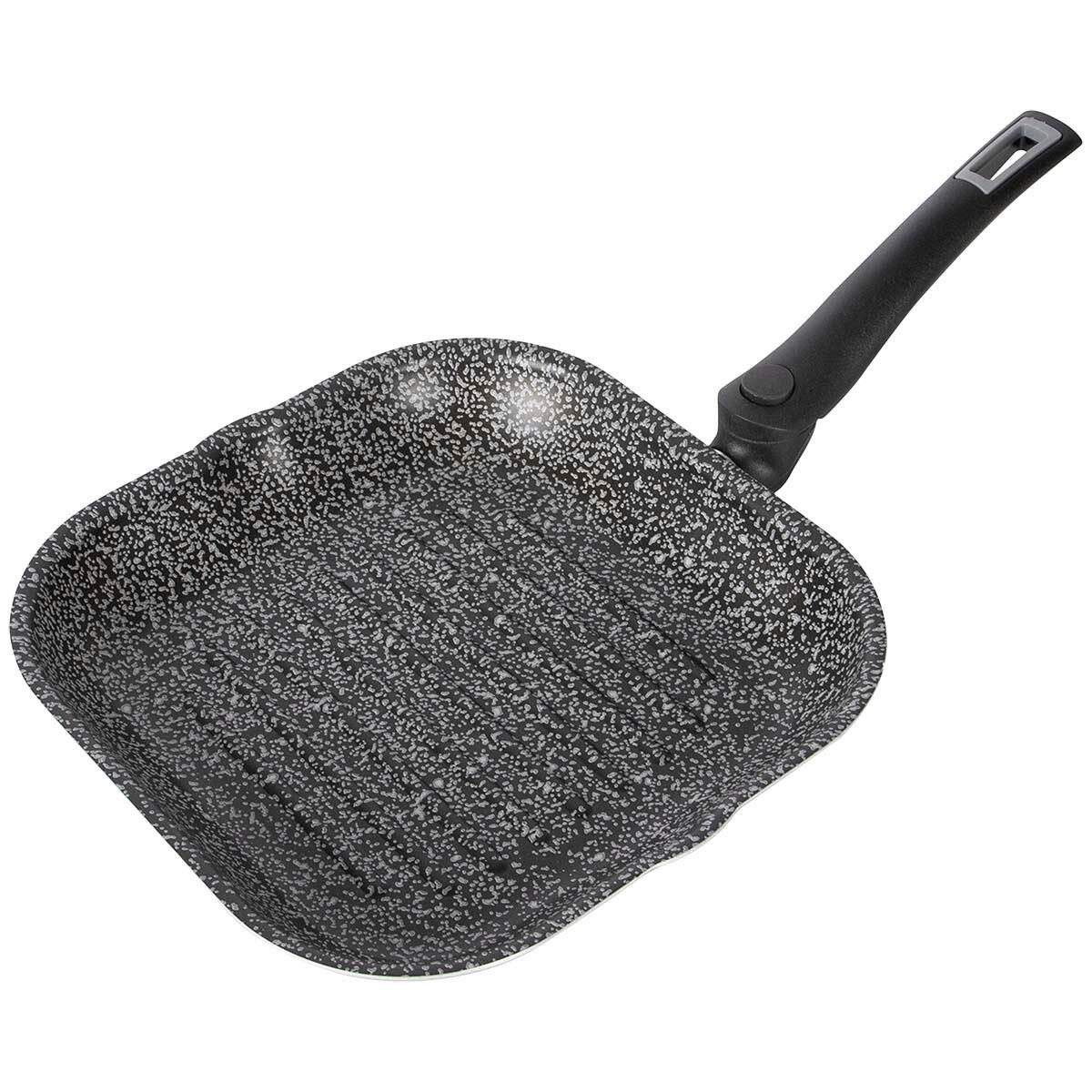 BO-CAMP Bo-Camp - Grillpan - Turn - Vierkant - Wegklapbare pannengreep