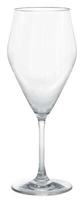 Royal line - rode wijnglas 400 ml 2 stuks