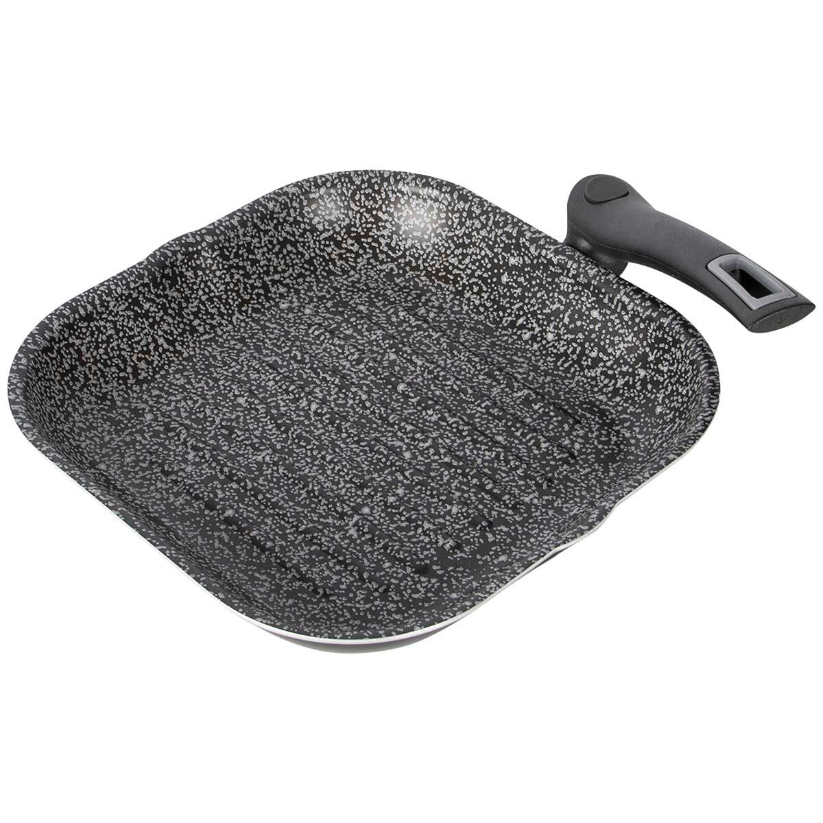 Bo-Camp - Grillpan - Turn - Vierkant - Wegklapbare pannengreep 4/4