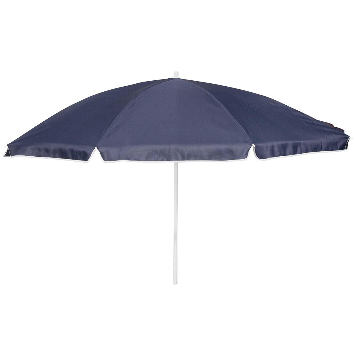 BO-CAMP Bo-Camp Parasol Met knikarm Ø 165 cm Blauw