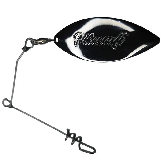PIKECRAFT Screw-in Spinnerbait - BLACK NICKEL - 1 pcs
