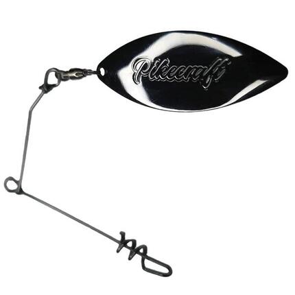 Screw-in Spinnerbait - BLACK NICKEL - 1 pcs