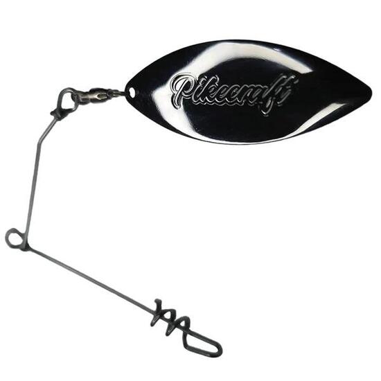 Screw-in Spinnerbait - BLACK NICKEL - 1 pcs