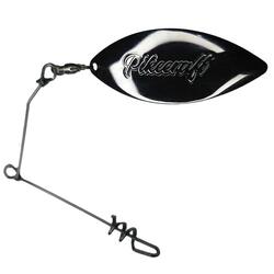 Screw-in Spinnerbait - BLACK NICKEL - 1 pcs