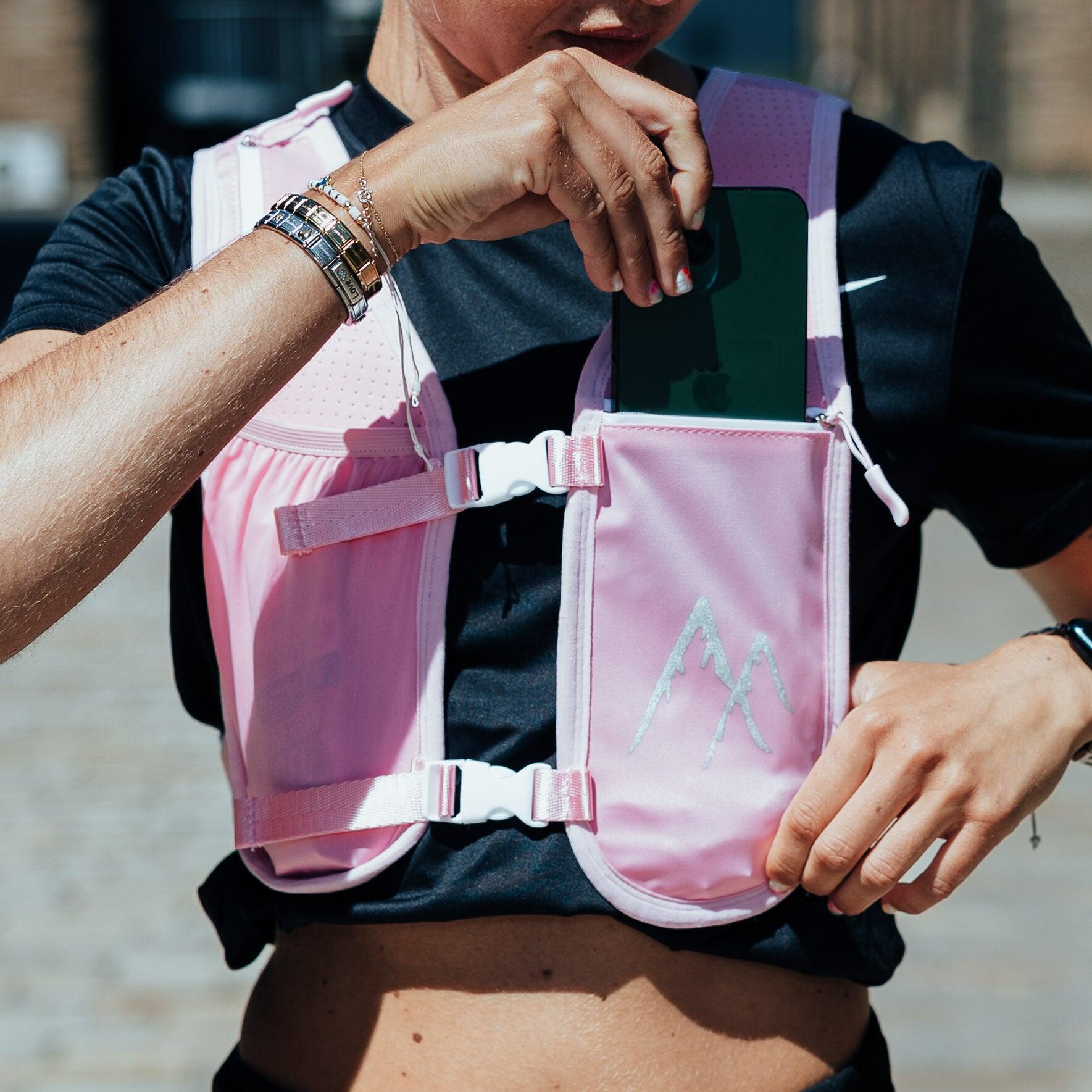 ArcticFit LED Running Vest, Pink 5/7