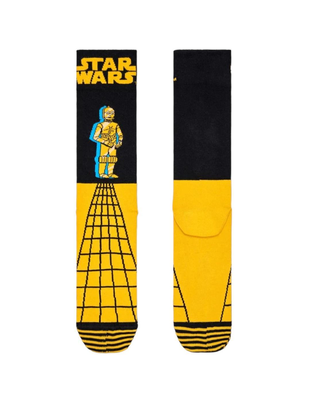 Meias felizes Happy socks Happy socks  Amarelo 2/5