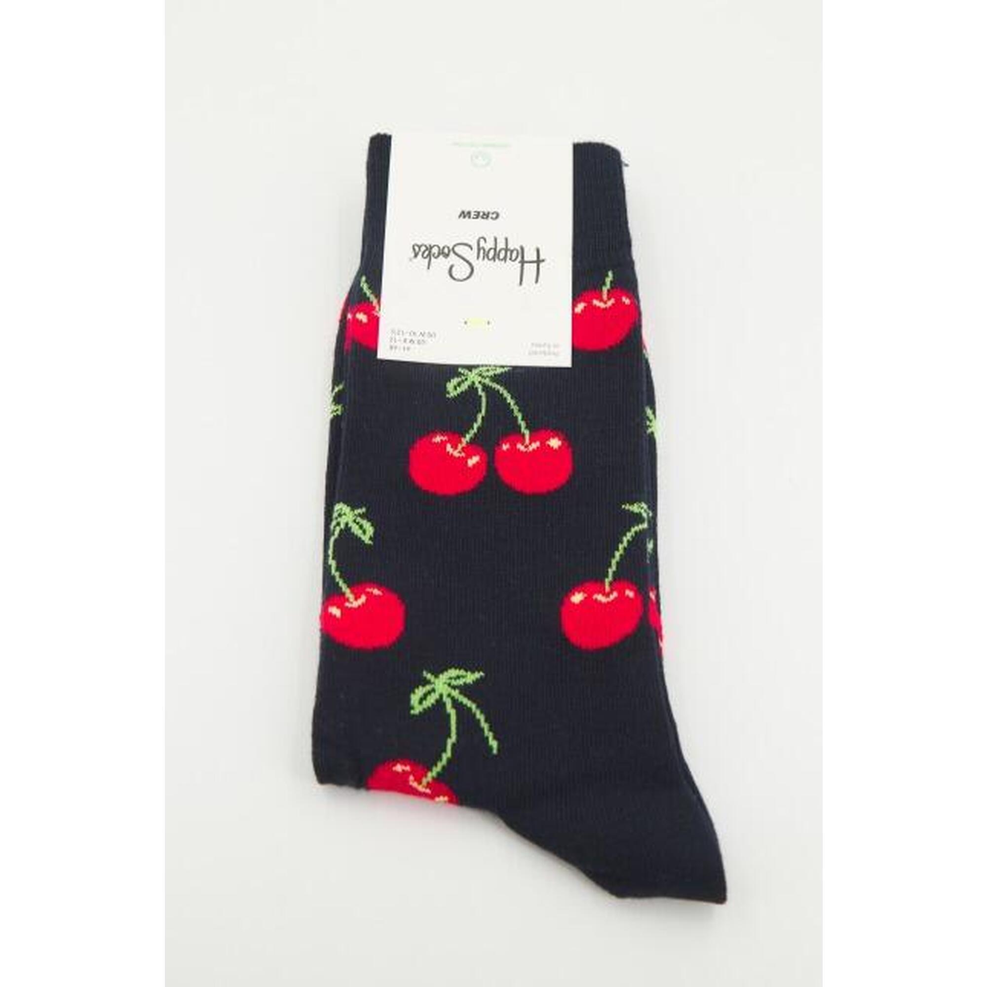 Ponožky Happy Socks Model Cherry Barva Modrý