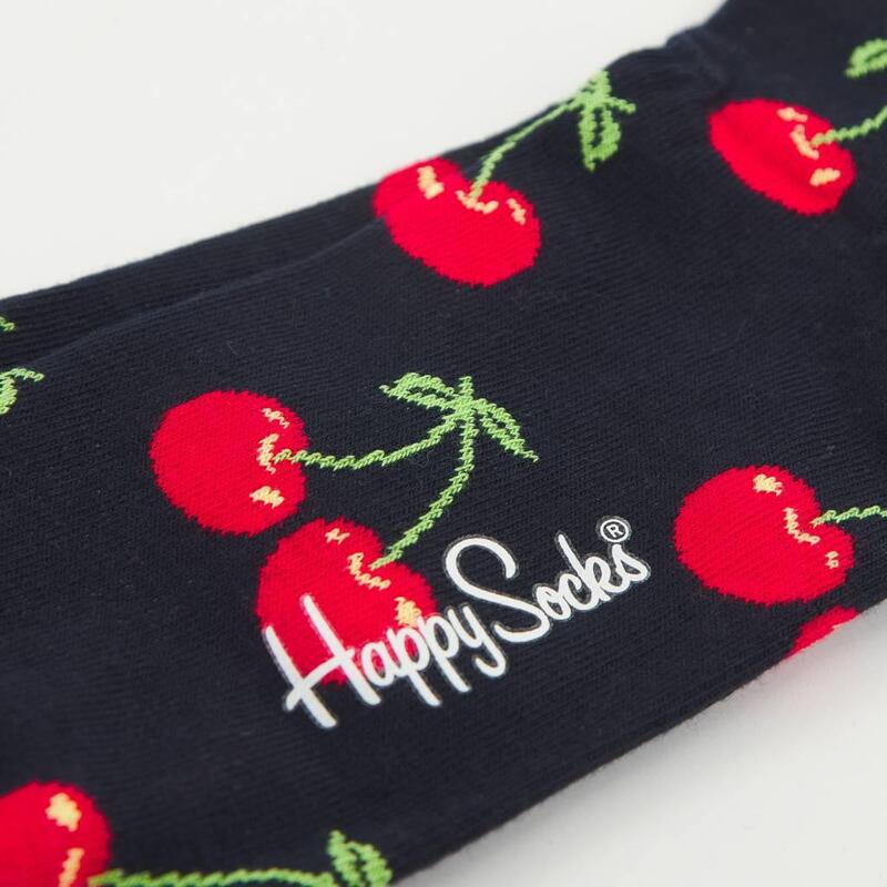 Calcetines Hombre Happy Socks Cherry Azul