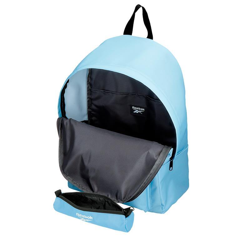 Mochila Unisex Reebok Brooklyn colors 45cm Azul claro 4/5