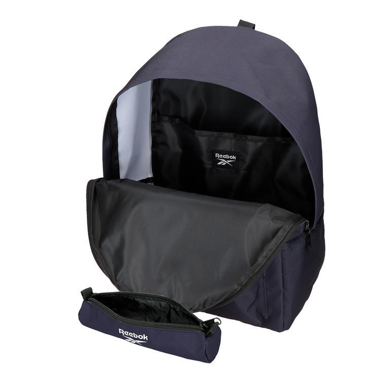 Zaino unisex Reebok Brooklyn 45cm Blu Navy 4/5