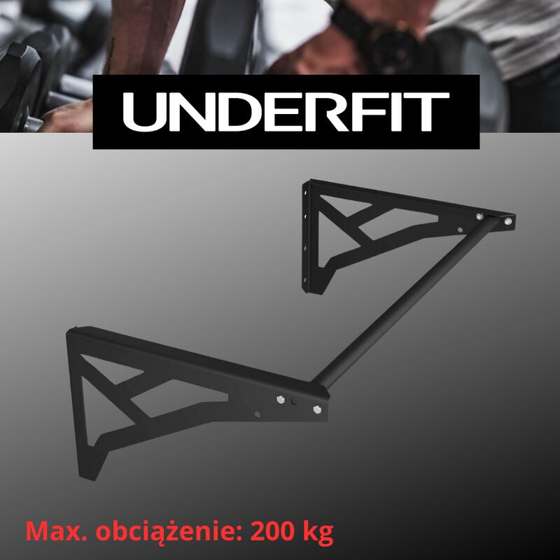 Drążek treningowy do podciągania UNDERFIT prosty