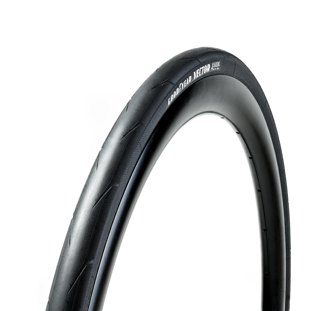 Goodyear - Goodyear - Vector 4saisons Tube Typ. 700x25 25-622 Noir - Pneu - Noir - 25-622 - Decathlon