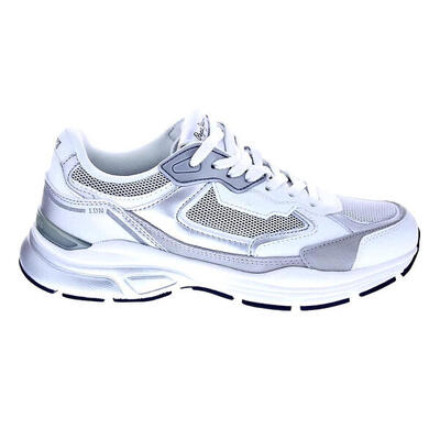 Scarpe Da Ginnastica Pepe Jeans Modello Dave Shine W Colore Bianco