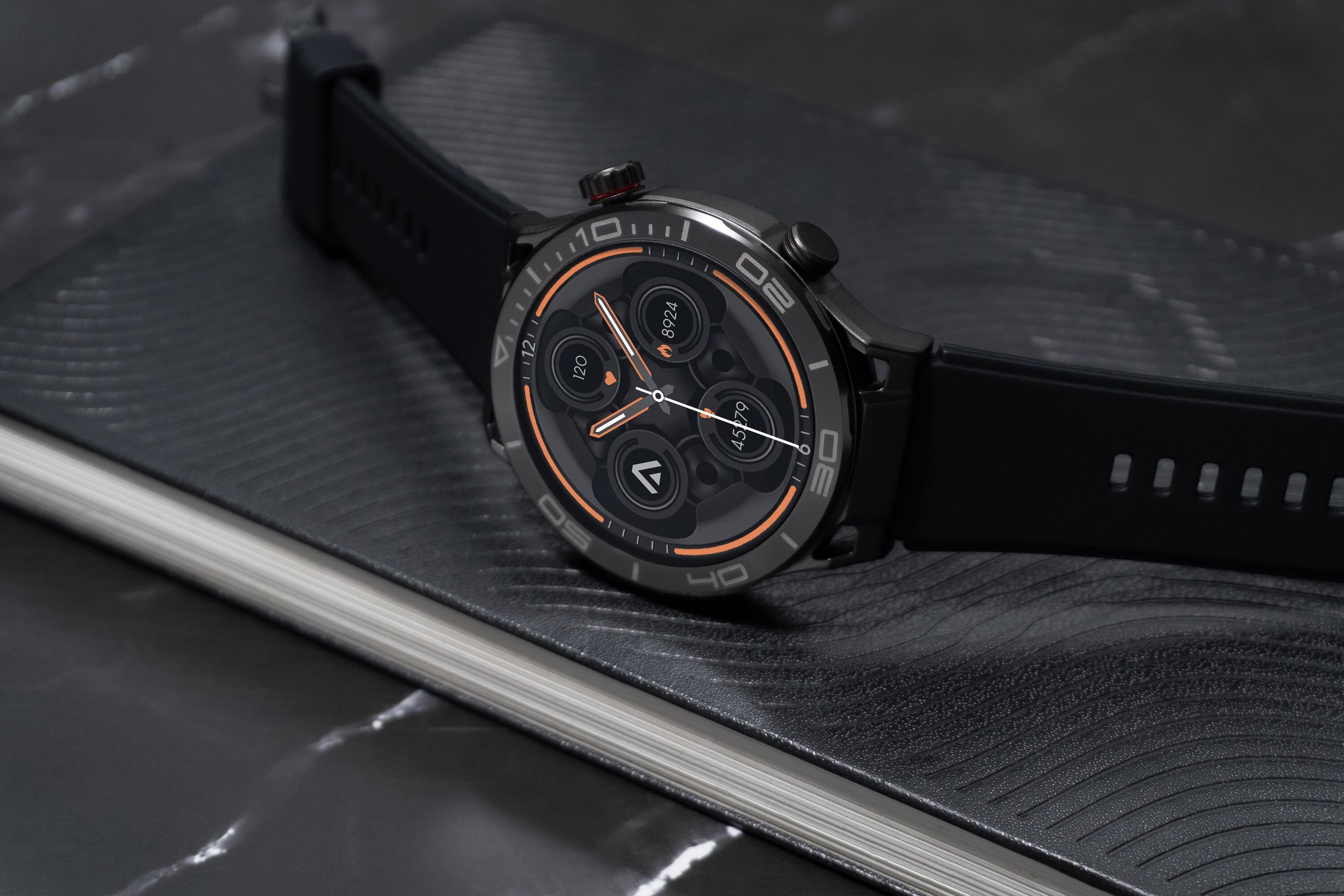 Montre Connectée Multisport -Abyx Fit Saturn 4 - Gris Foncé 3/7