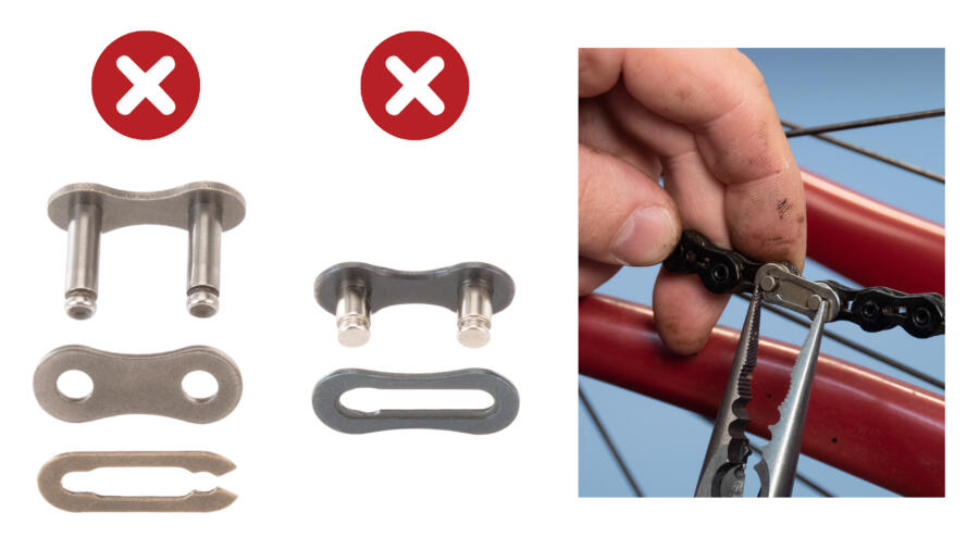 Klemme für Masterlink-Glieder 4/5