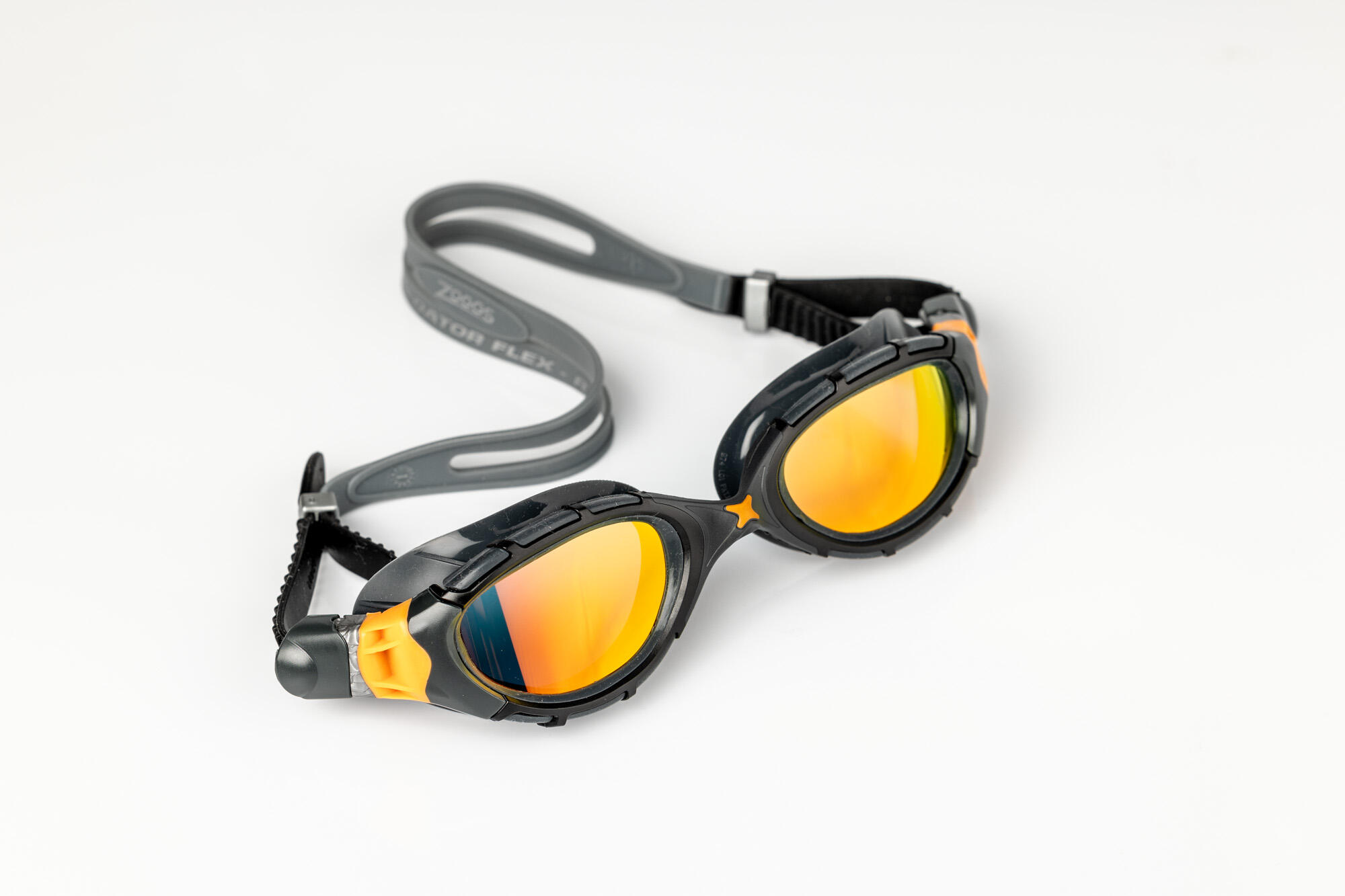 Óculos de natação Zoggs Predator Flex Titanium Laranja 3/6
