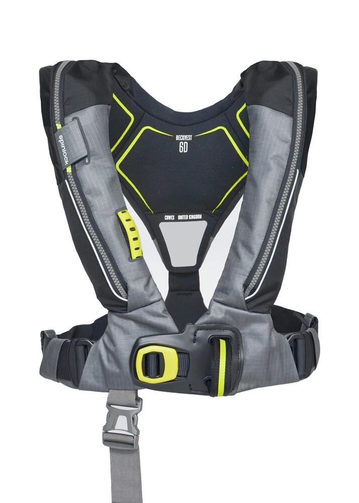 SPINLOCK Spinlock Deckvest 6D Automatik-Rettungsweste mit Harness