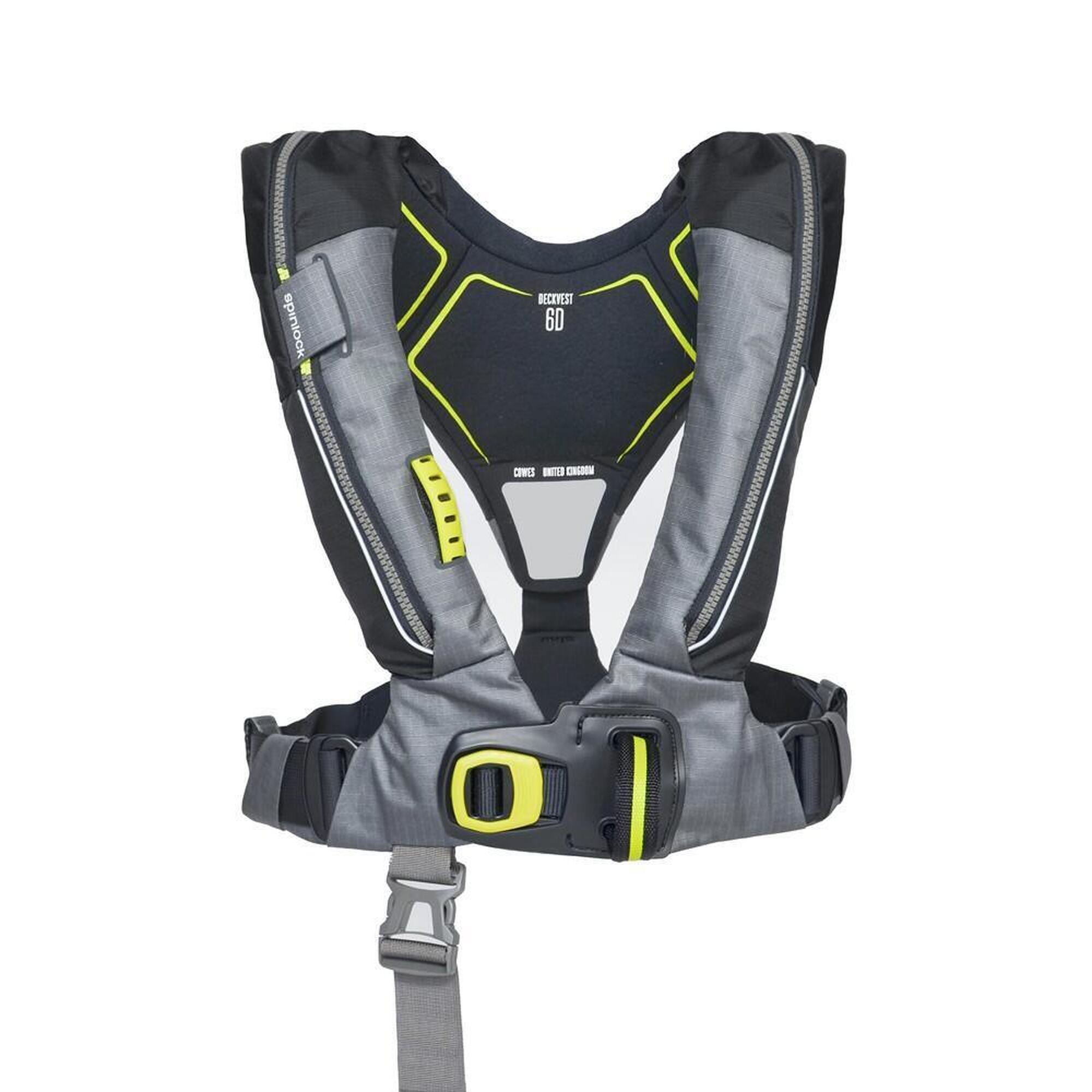 Gilet de Sauvetage Deckvest 6D 170N - Noir - Adulte