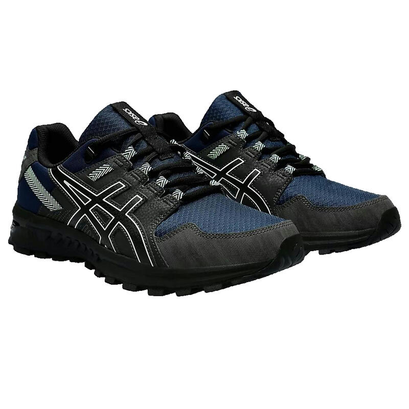 Chaussures de course tout-terrain Hommes Asics Gelcitrek Bleu