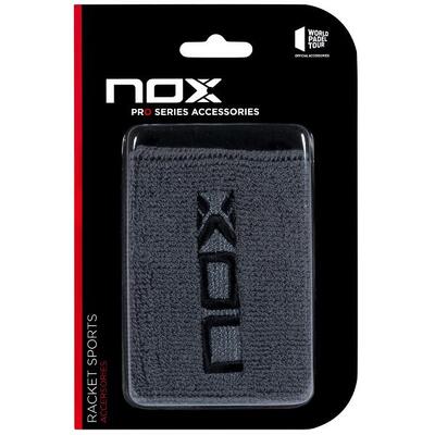 Muñequeras deportivas NOX gris/negro NOX