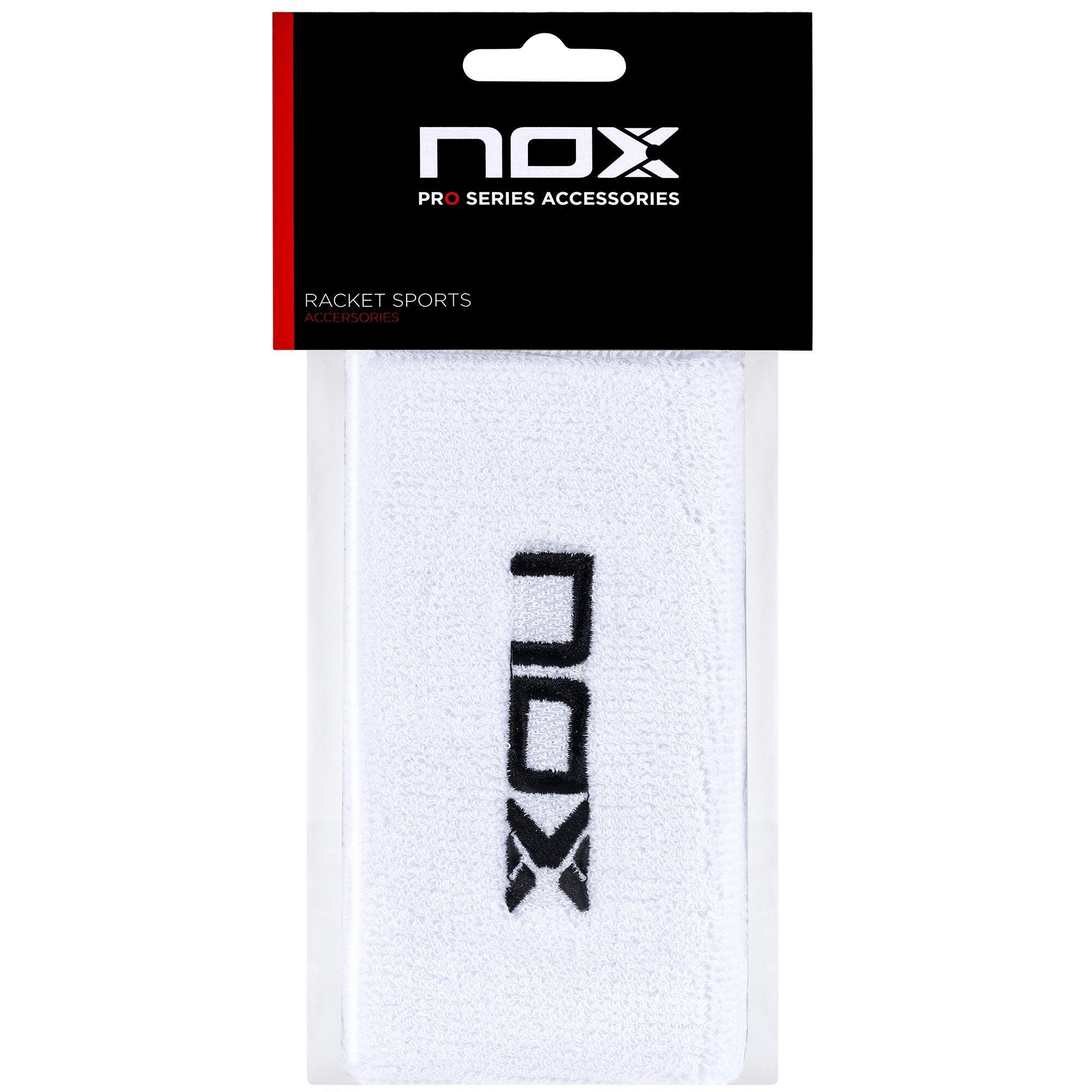NOX Munhequeiras desportivas longas NOX branco/preto