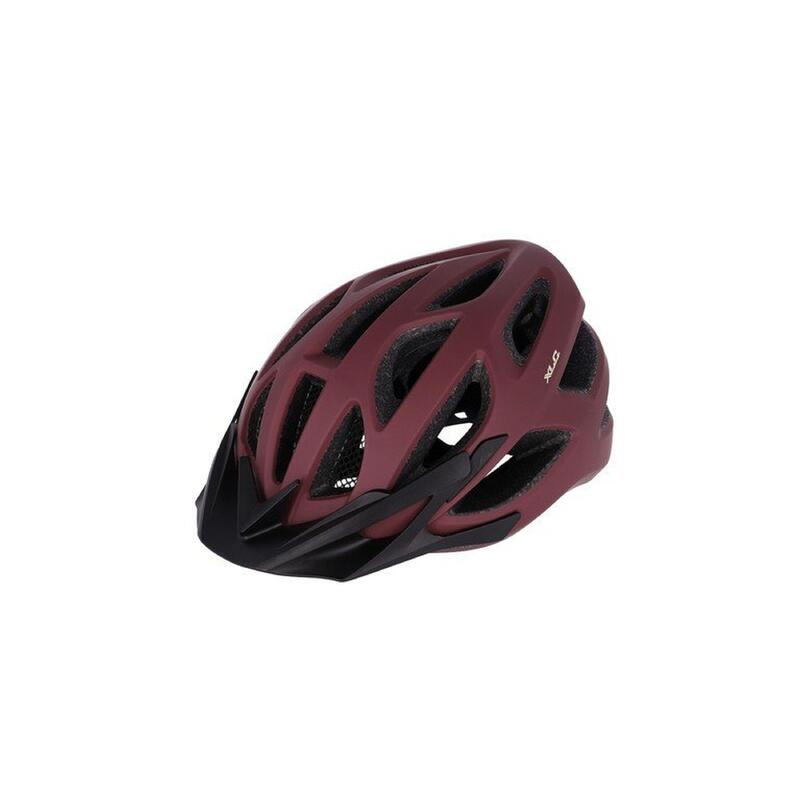 XLC Casco da bicicletta City BH-C33, rosso scuro