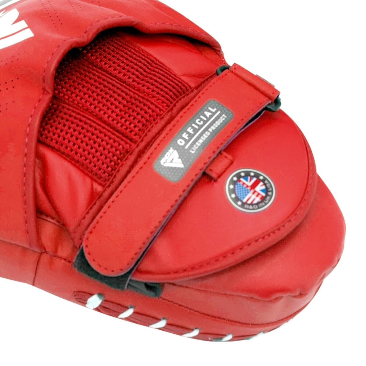 Pattes d'Ours RDX Focus Pad Aura Plus T-17 – Rouge/Noir 2/5