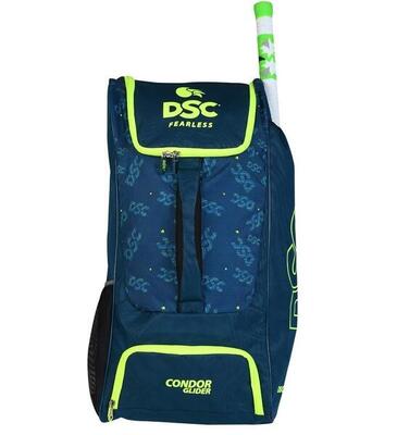 DSC Condor Glider Cricket Bag | Farbe: Blau/Limette | Größe: Groß | Polyester