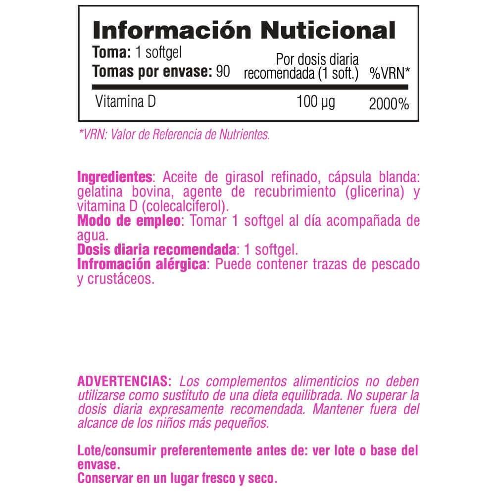 Vitamin d - 90 softgels de Smart Supplements 5/5