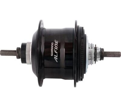 Shimano alfine sg-s7001 versnellingsnaaf 11 speed voor schijfrem - zwart