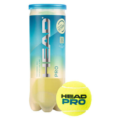 Tube tennisballen head pro