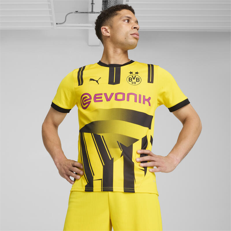 Maillot de la Coupe 24/25 Borussia Dortmund Homme PUMA Faster Yellow Black