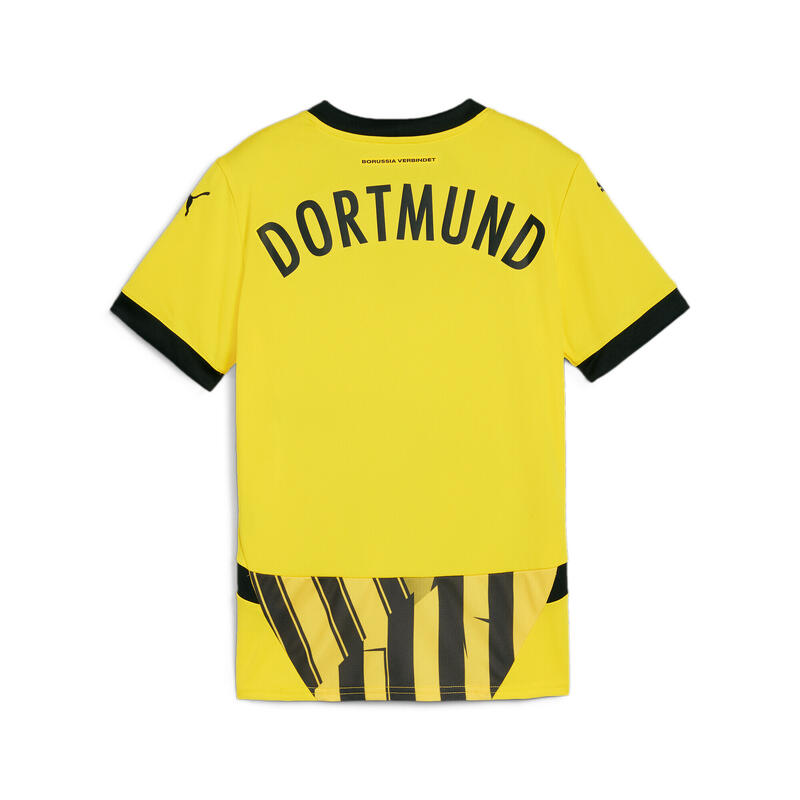 Borussia Dortmund 24/25 voetbalshirt voor jongeren PUMA Faster Yellow Black