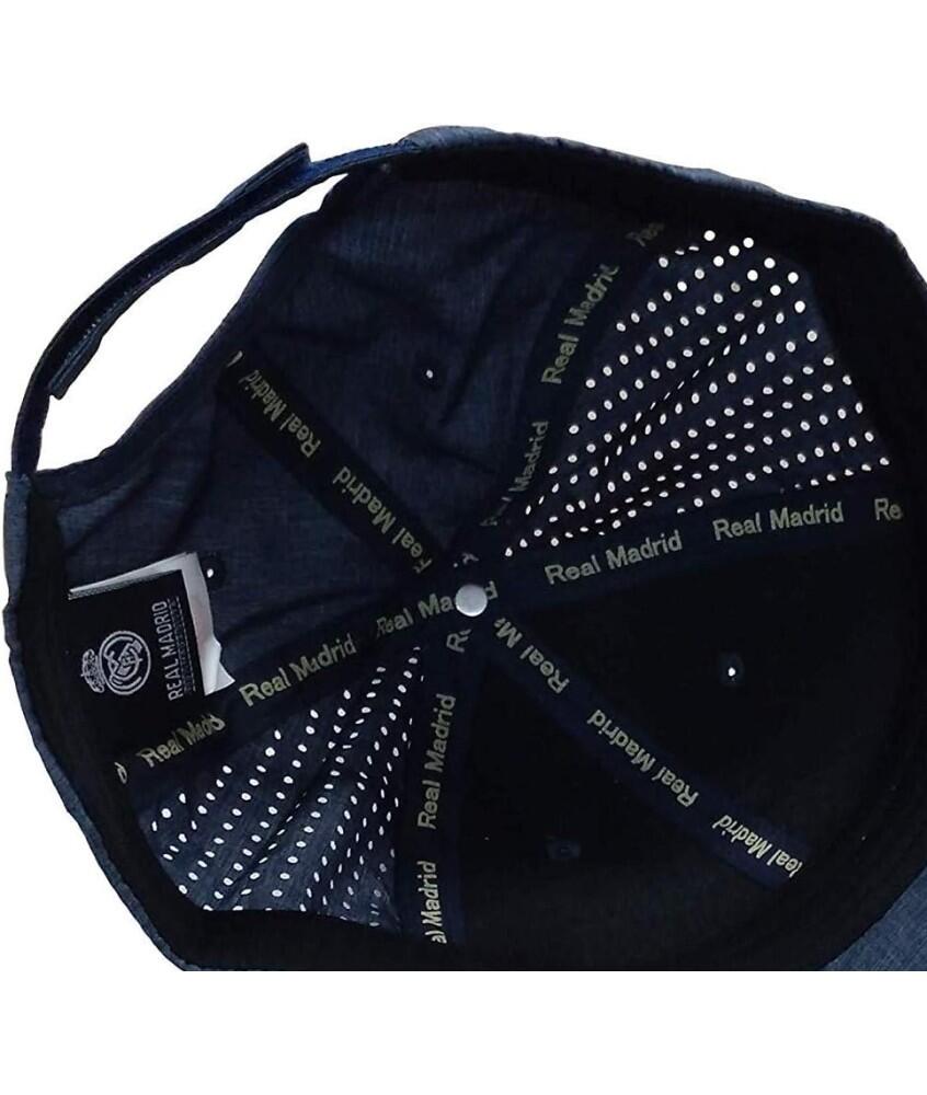 Gorra Adulto Real Madrid CF Oficial Gris Adulto 4/6