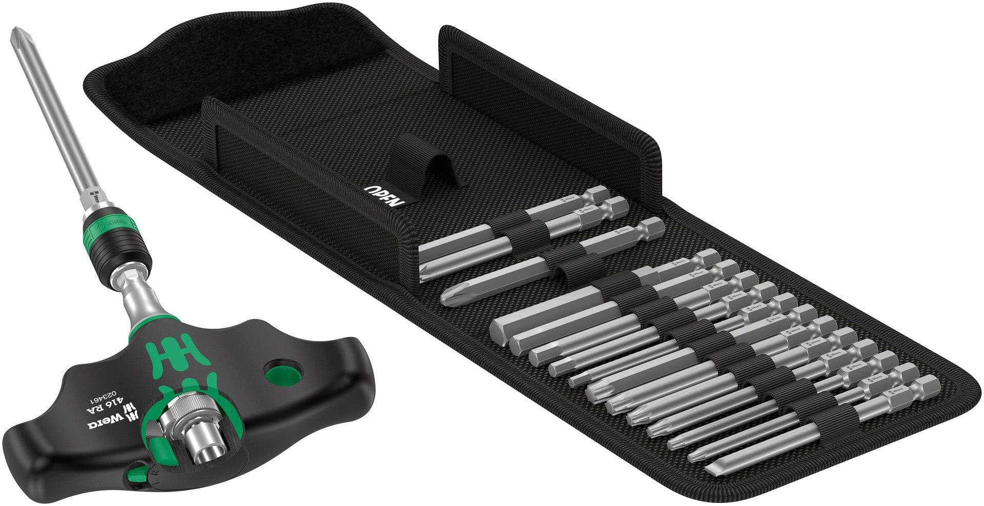 Wera Kraftform Kompakt 400 Ratchet 17-Piece Set